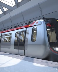 中国首列无人驾驶地铁在香港开通