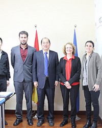 中国科协国际联络部赴西班牙驻华使馆会谈