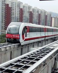 北京首条中低速磁浮线路S1线将于年底开通试运营