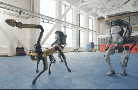 波士顿动力机器人的时代舞步